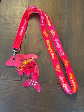 Signed Zara Larsson Midnight Sun Tour VIP Lanyard